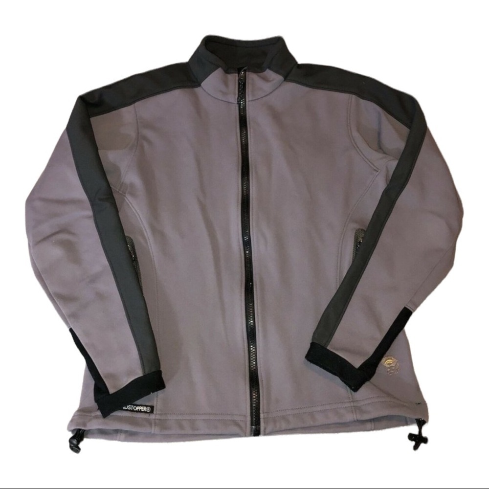 MOUNTAIN HARD WEAR Gore Windstopper Womens Full Zipper Jacket Sz 10